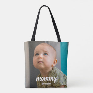 New moms Personalised Minimal  Tote Bag