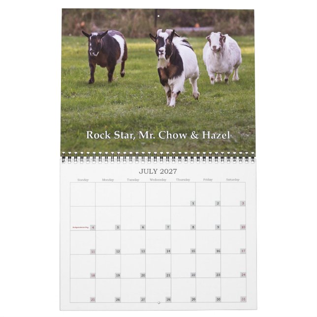 New Moon Farm 2017 Calendar (Jul 2027)