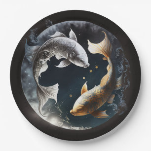 New Moon in Pisces  Paper Plate