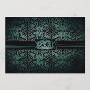 New Moon Wedding Invitation Card