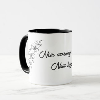 New Morning, New Beginning | Spring Inspirational Mug
