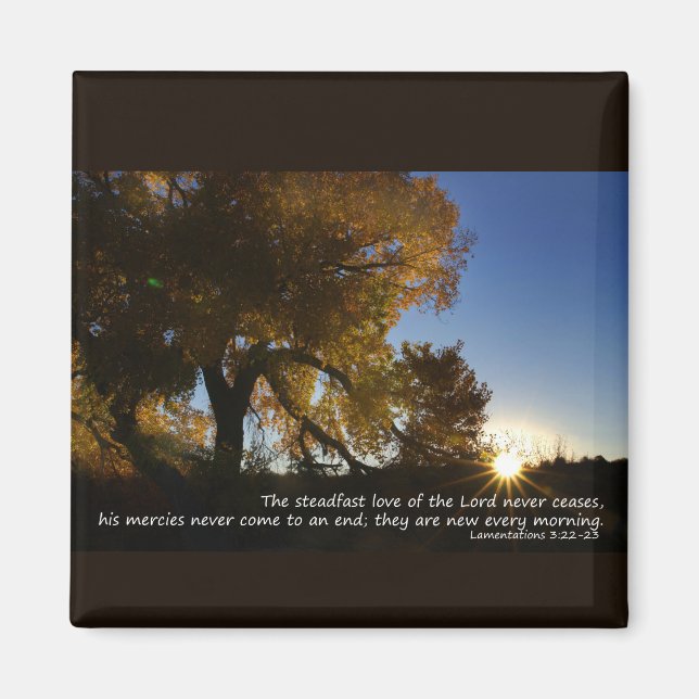 New Mornings Magnet (Front)