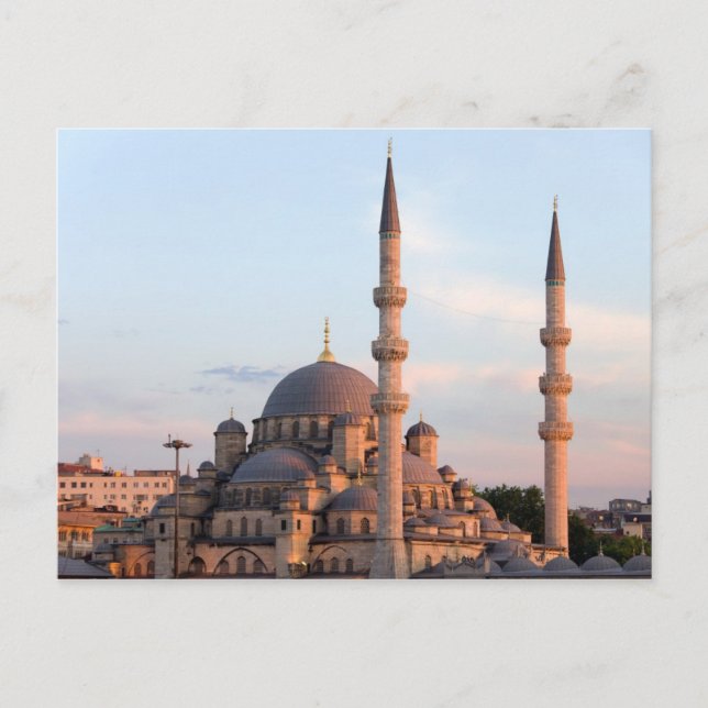 New Mosque in Istanbul Postcard (Front)