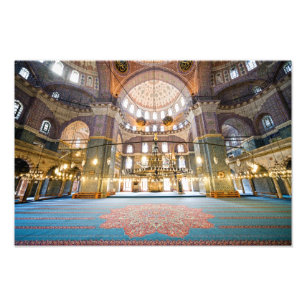 New Mosque Interior Photo Print