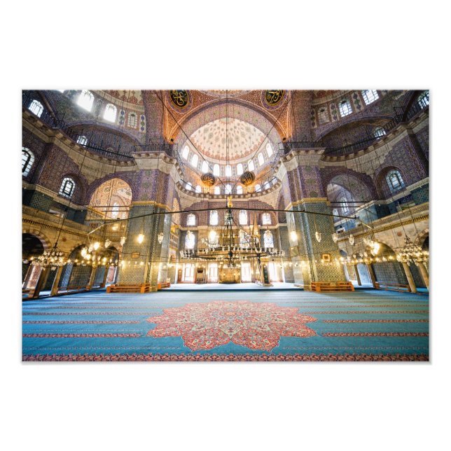New Mosque Interior Photo Print (Front)
