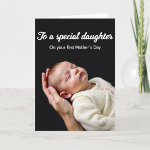 New Mothers Day Baby Hand Card