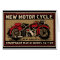New Motorcycle Safety Match Label