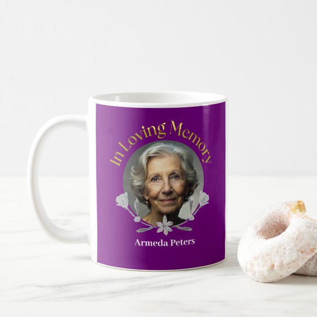 NEW! Mug - In Memory Of (With Donut)