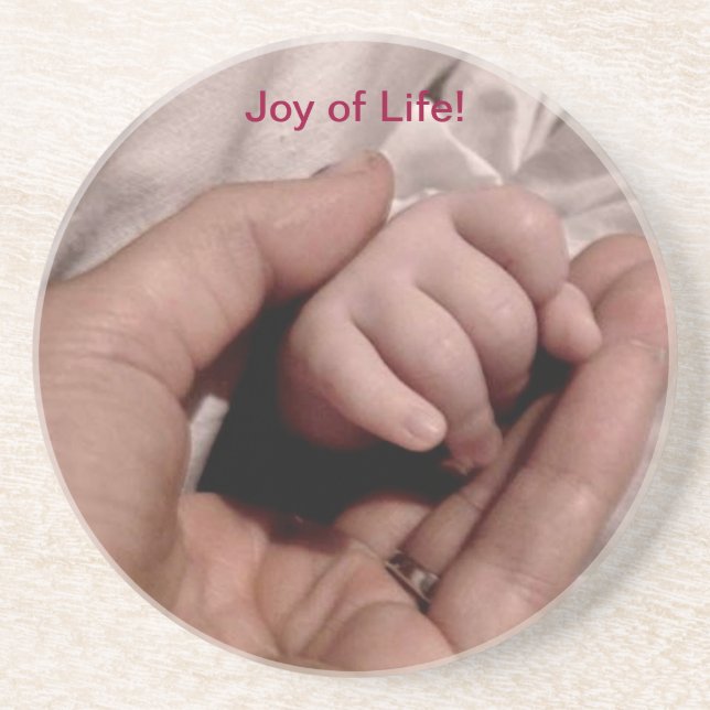 New Mum and Baby - Joy of Life Coaster (Front)