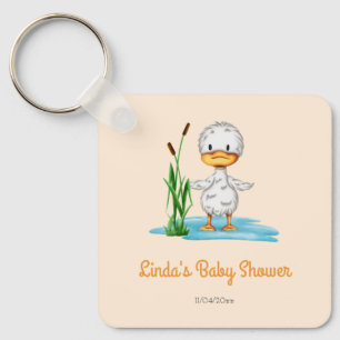 New Mum Baby Shower Duck Key Ring