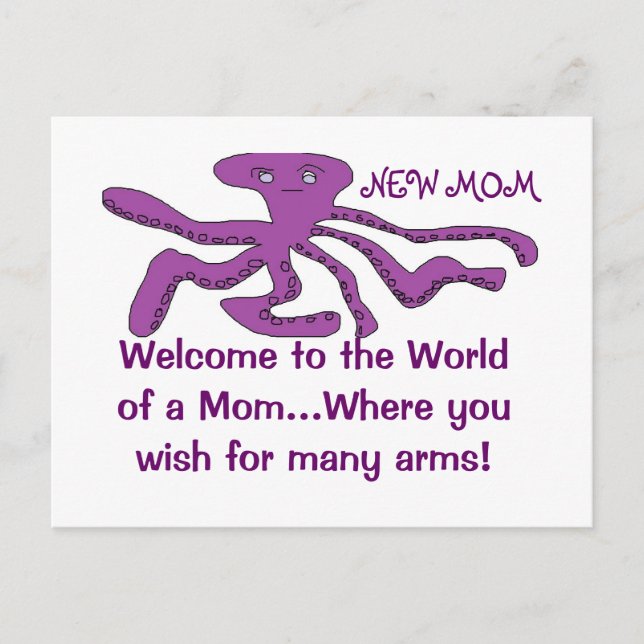 New Mum card (Front)