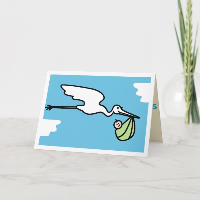 New Mum Congratulations card (Front)