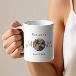 New Mum Established First Mothers Day Photo Mug