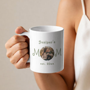 New Mum Established First Mothers Day Photo Mug