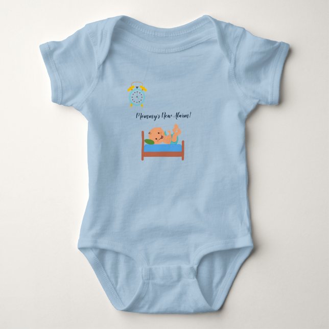 New Mum Fun (Front Design Only) Baby Bodysuit (Front)