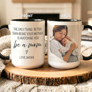 New Mum Gift From Mum Personalised Photo Mother’s Mug