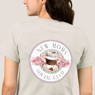 New Mum Humour, Coffee is our only hope Tri-Blend Shirt