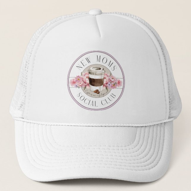 New Mum Humour, Coffee is our only hope  Trucker Hat (Front)