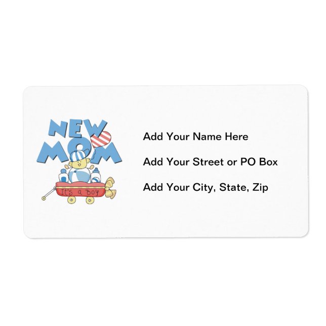 New Mum It's a Boy Gifts (Front)