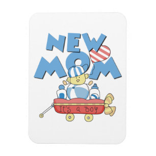 New Mum It's a Boy Gifts Magnet