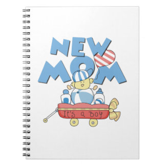 New Mum It's a Boy Gifts Notebook
