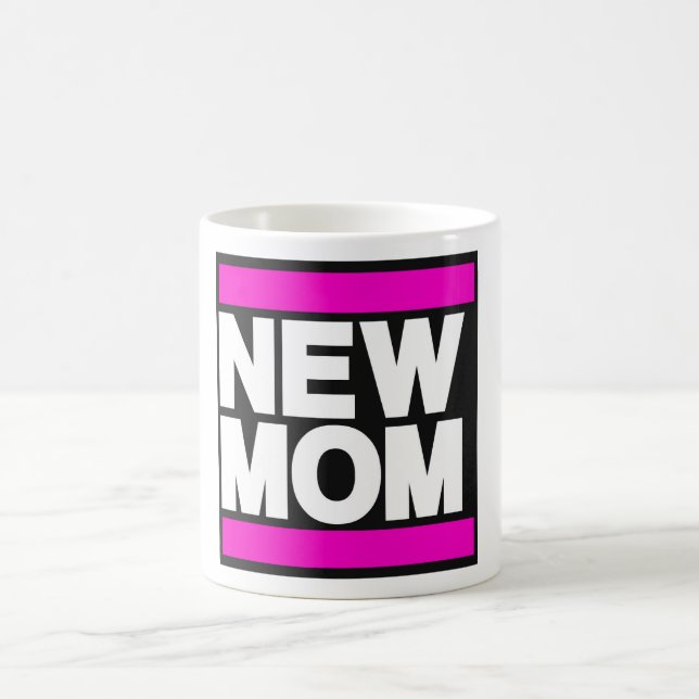 New Mum Pink Coffee Mug (Center)