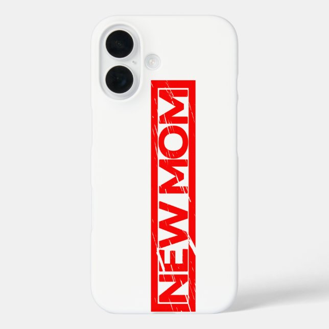New Mum Stamp Case-Mate iPhone Case (Back)