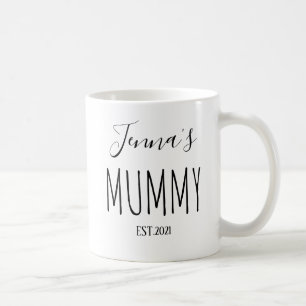 New Mummy Gift, Mother's Day Gift, Custom Mummy Coffee Mug