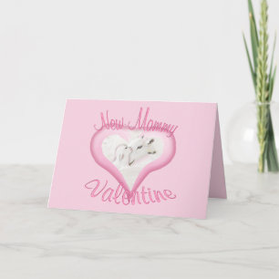 New Mummy Goat Valentine Card