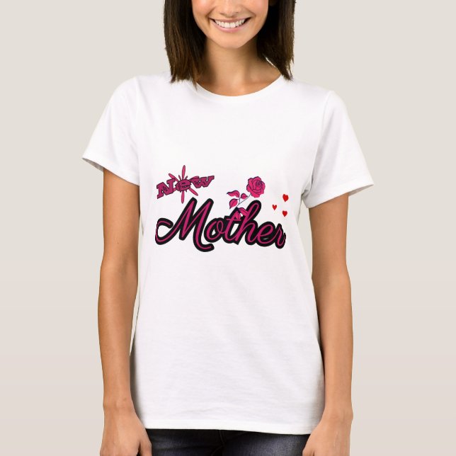 New Mum's Love T-Shirt (Front)