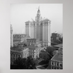 New Municipal Building Poster
