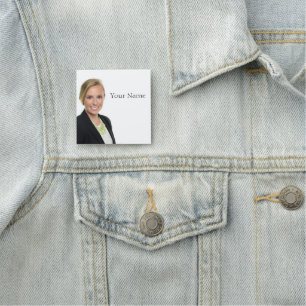 NEW! Name Tag - 2" X 2" Square