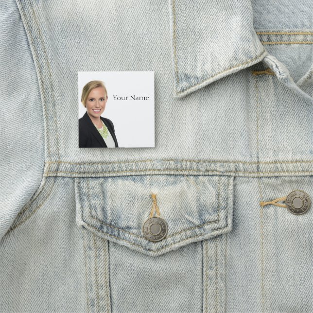 NEW! Name Tag - 2" X 2" Square (In Situ)