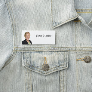 NEW! Name Tag - 3" X 1.25" Rectangle