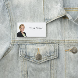 NEW! Name Tag - 3" X 1.5" Rectangle