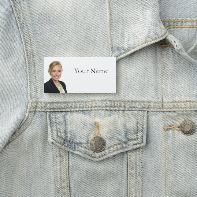 NEW! Name Tag - 3" X 1.5" Rectangle (In Situ)