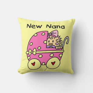 New Nana Baby in Carriage Gifts Cushion