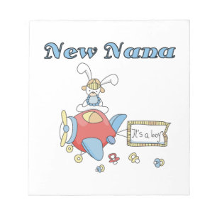 New Nana of Boy Aeroplane Gifts Notepad