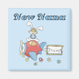 New Nana of Boy-Aeroplane Tshirts and Gifts Magnet