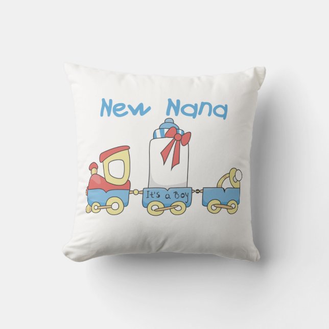 New Nana - Train Gifts Cushion (Front)