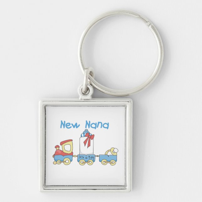 New Nana - Train Gifts Key Ring (Front)