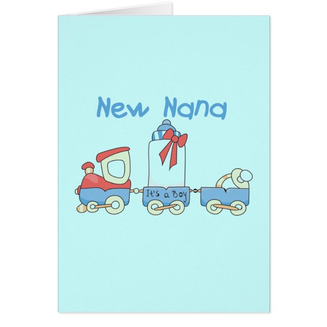 New Nana - Train Tshirts and Gift (Front)