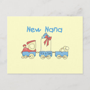 New Nana - Train Tshirts and Gift Postcard