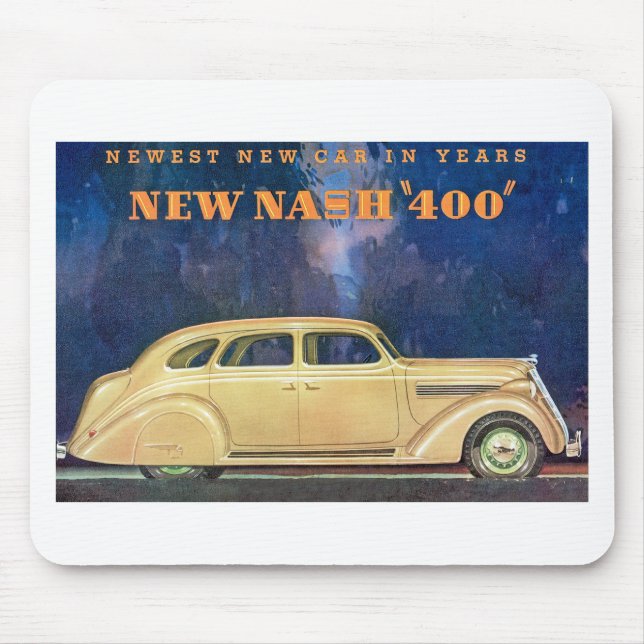 New Nash "400" Mouse Mat (Front)