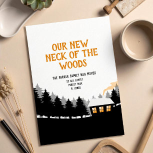 New neck of the woods change of address card