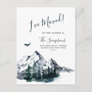 New Neck of the Woods Moving Announcement Postcard