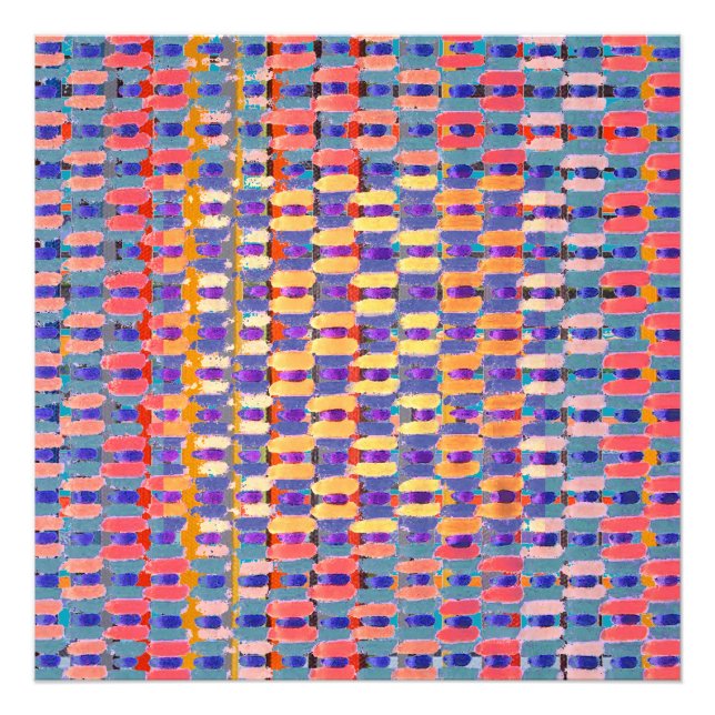 New Neo Decorative 1980 Pattern Art No. 2 Photo Print (Front)