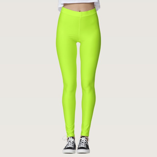 New Neon Green Leggings (Front)