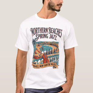 New Northern Beaches Spring Jazz Festival Manly T-Shirt