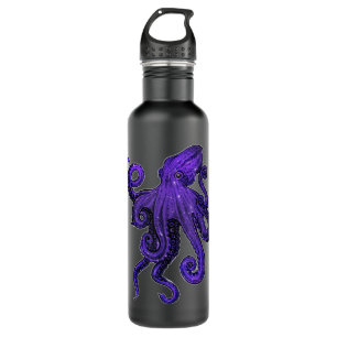 New Octopus  Gift for men women Octopus lovers Kra 710 Ml Water Bottle